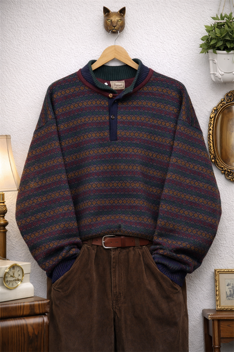 Italy Force10 90s Wool Kazak