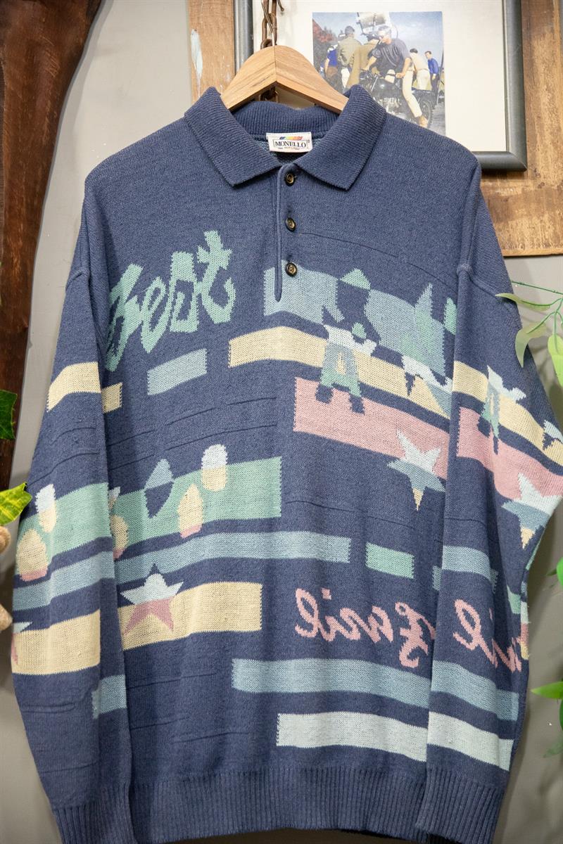 Italy Monello Düğmeli Kazak