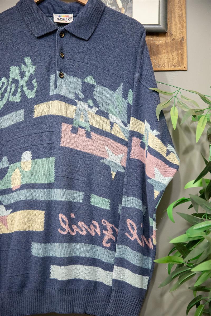 Italy Monello Düğmeli Kazak