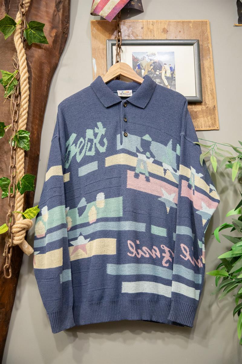 Italy Monello Düğmeli Kazak