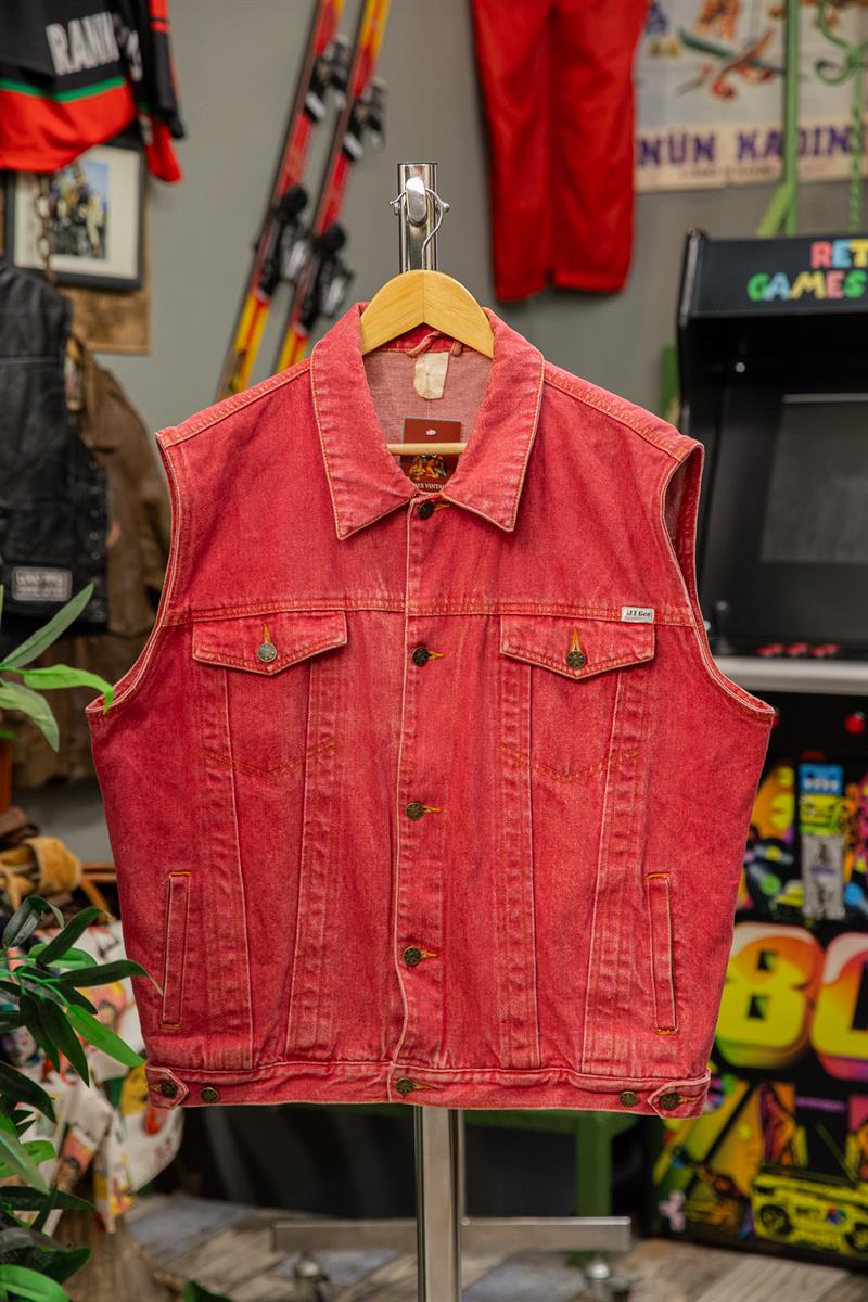 J.F.Gee 90s Unisex Kot Yelek