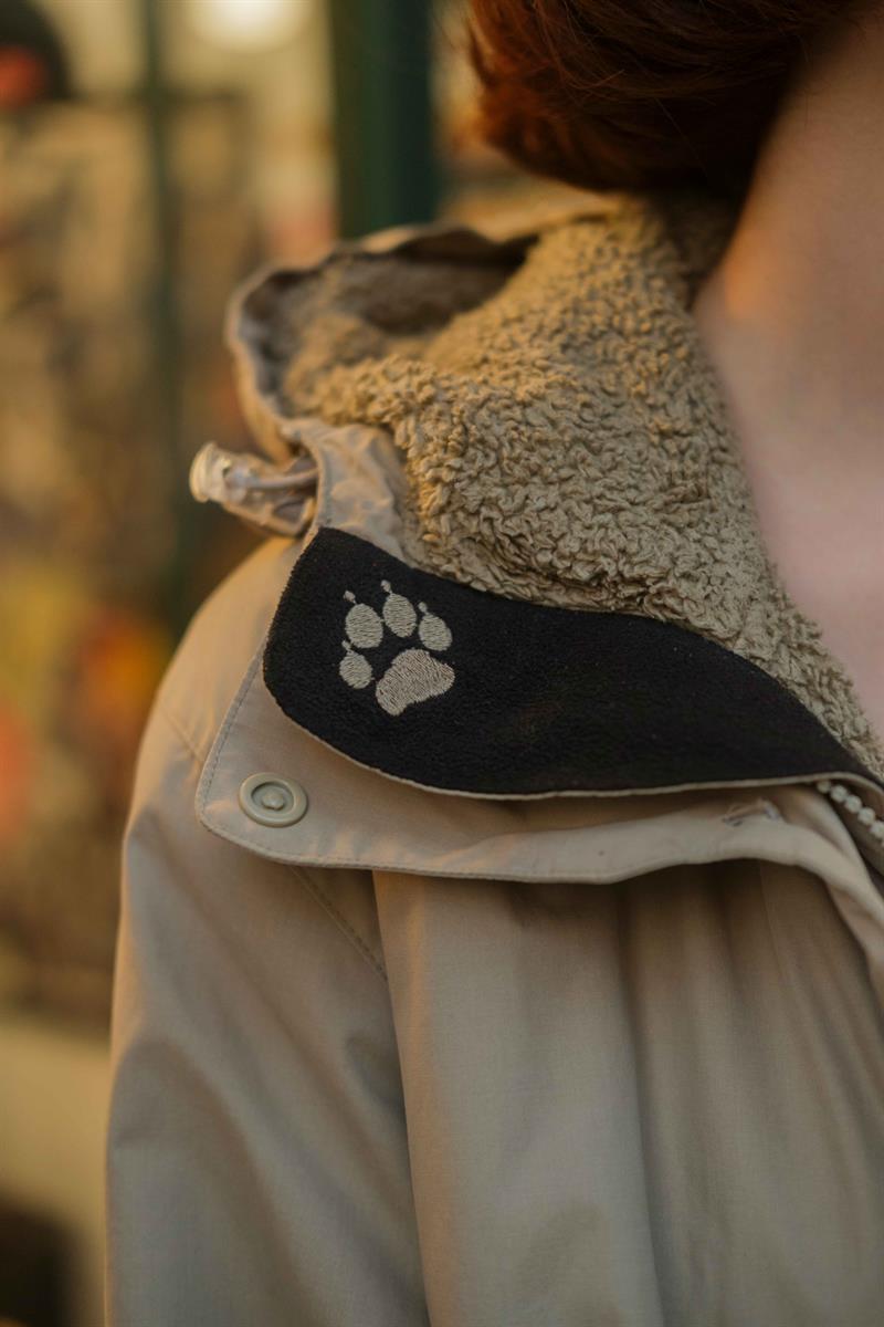 Jack Wolfskin Kürklü Unisex Mont