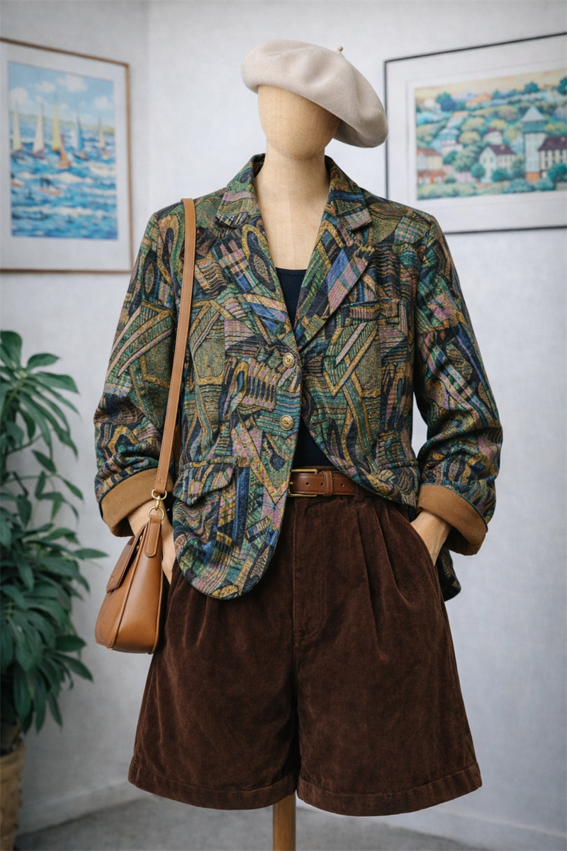 Jazz 80s/90s Goblen Ceket