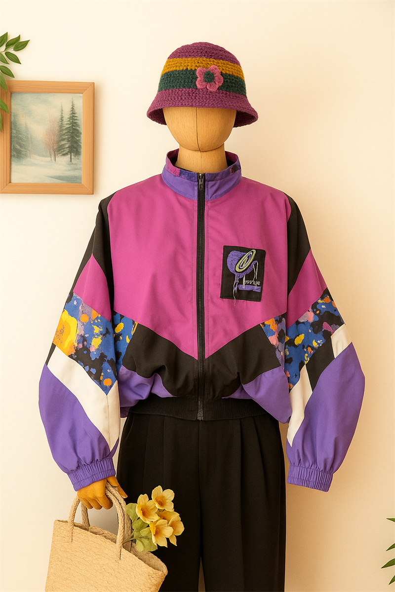 JOOLA 90s Renkli Ceket
