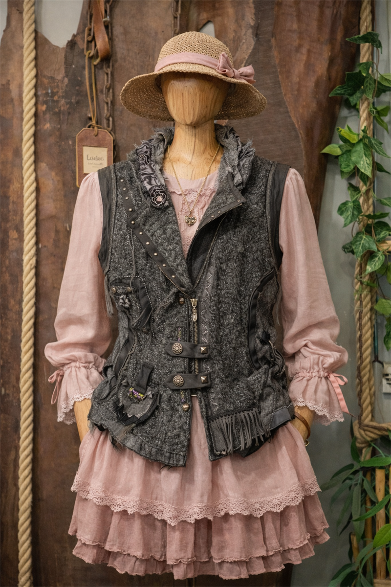 Juju&Christine Wool Yelek