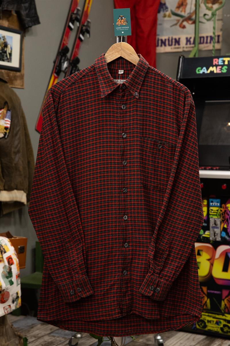 JUPITER 90s Kareli Gömlek