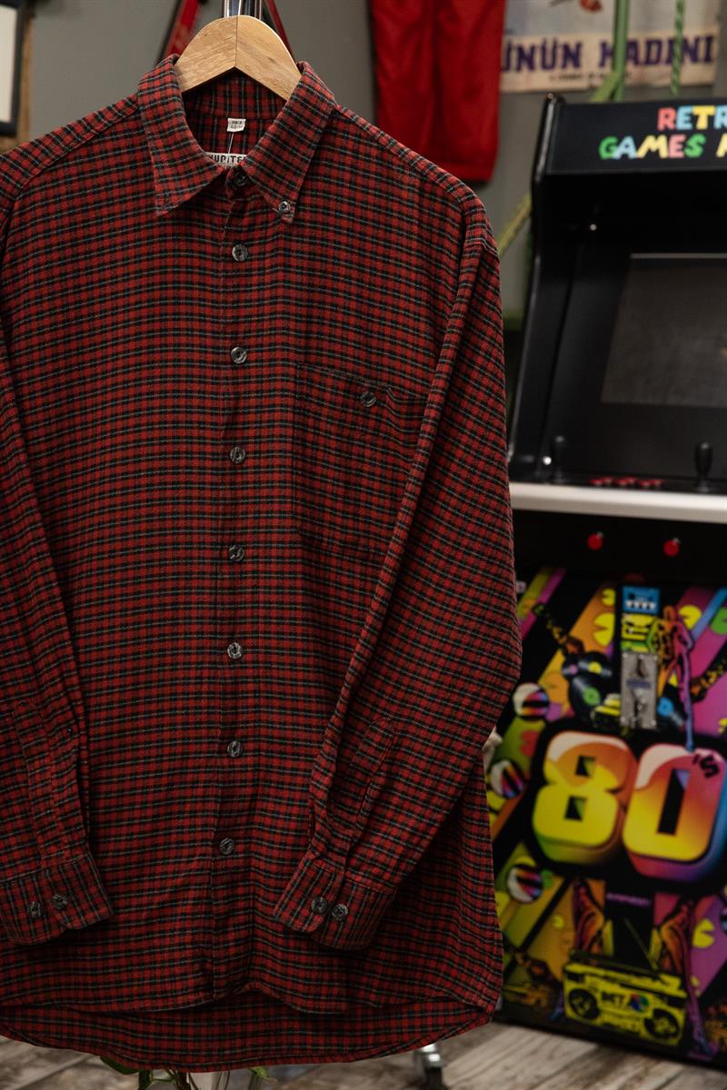 JUPITER 90s Kareli Gömlek