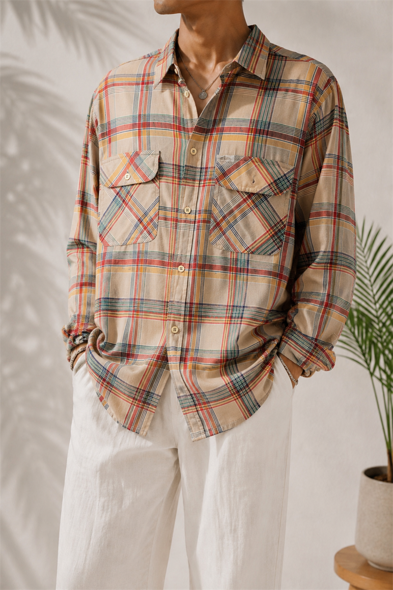 Lee Cooper Heritage Plaid Gömlek