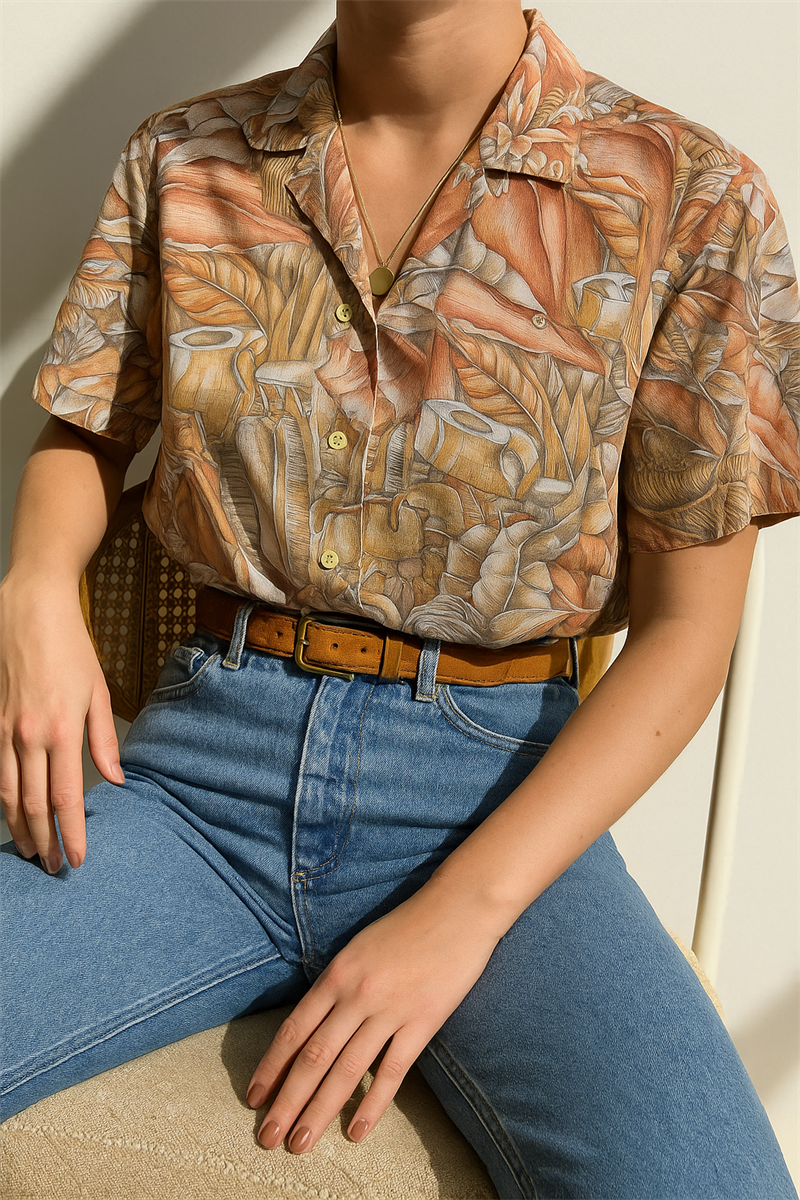 Leonardo Etnik Gömlek