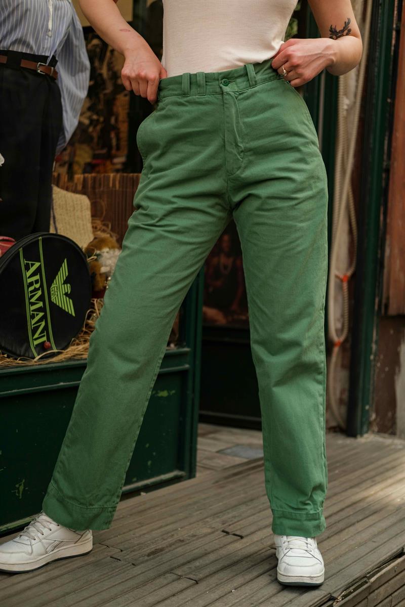 Levis Green Original Unisex Pantolon