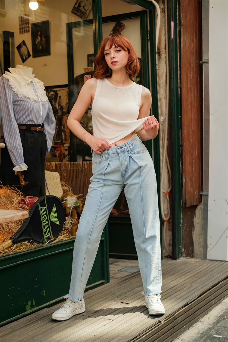 Levis Original Denim Renk Kadın Pantolon