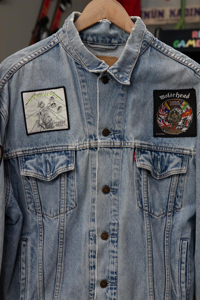 Levis STRAUSS Original Tasarım Kot Ceket