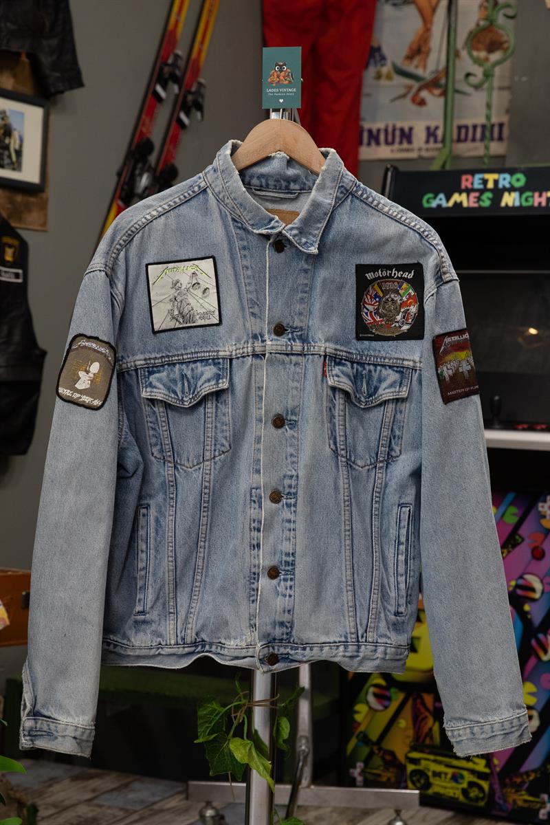 Levis STRAUSS Original Tasarım Kot Ceket