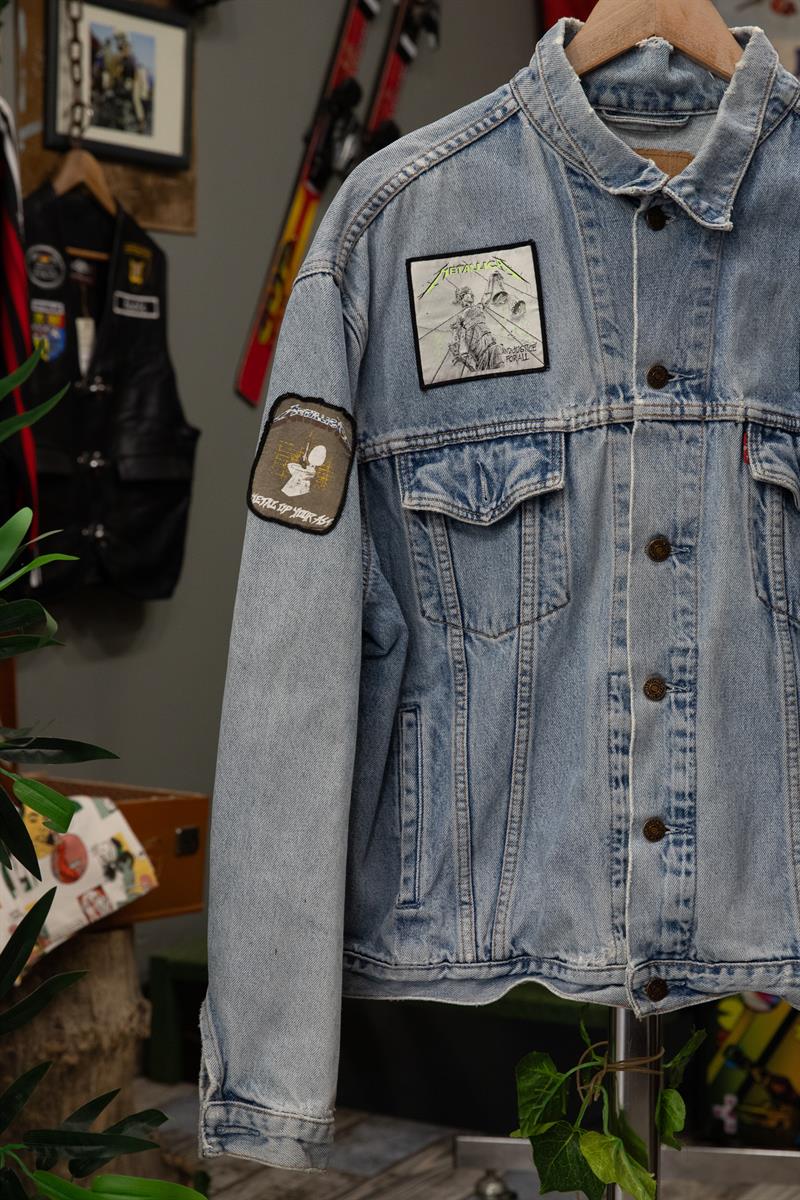 Levis STRAUSS Original Tasarım Kot Ceket