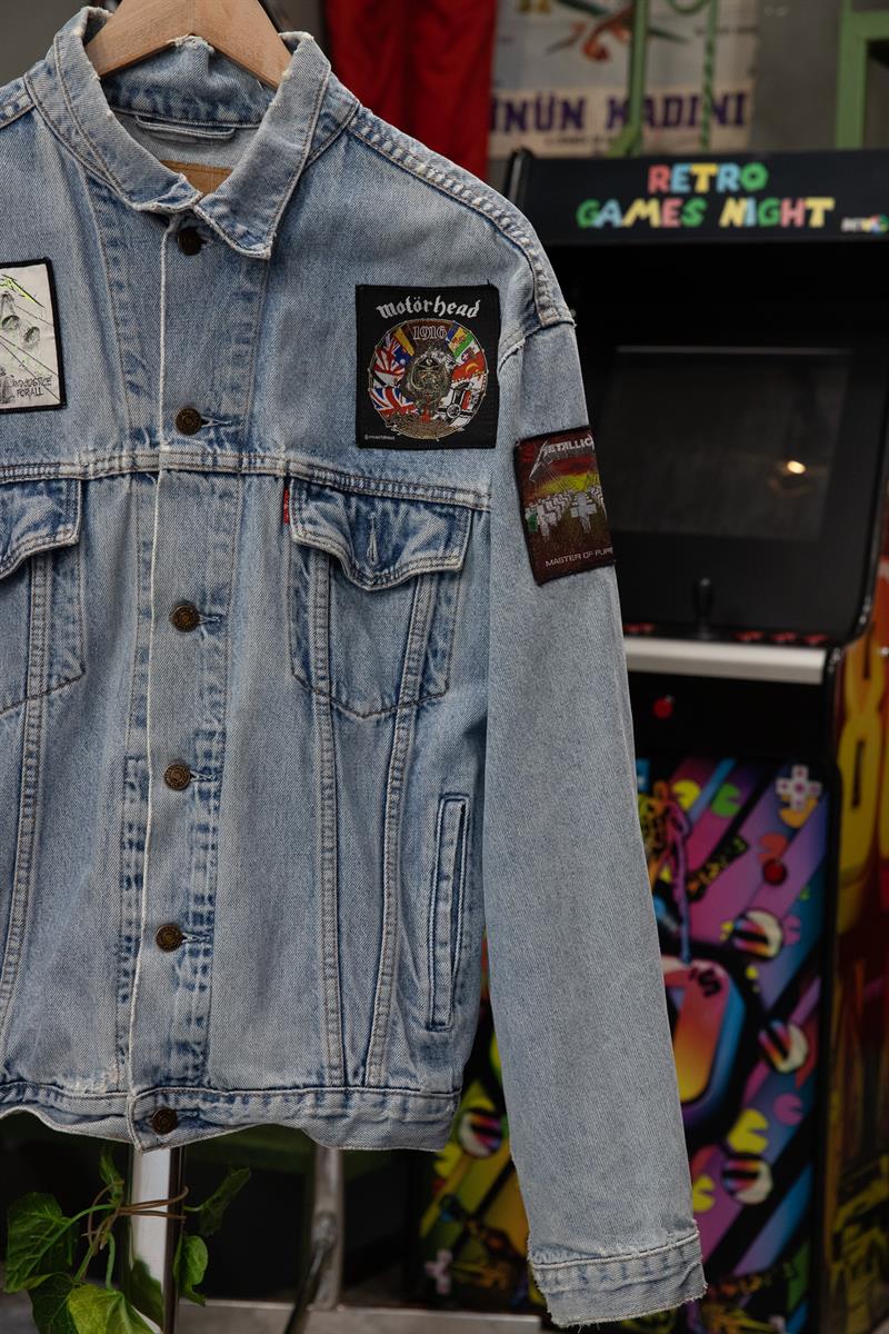 Levis STRAUSS Original Tasarım Kot Ceket