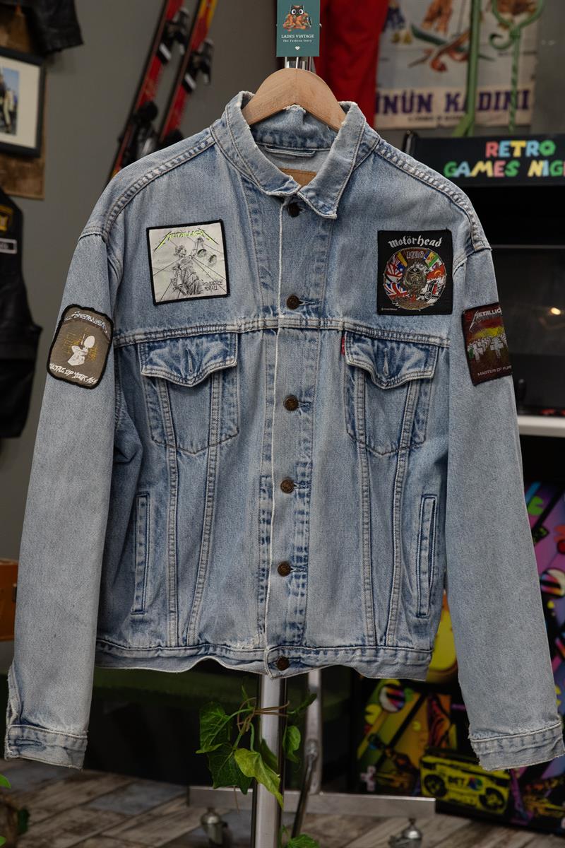 Levis STRAUSS Original Tasarım Kot Ceket
