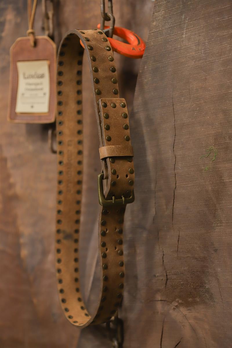 Light Brown Western Deri Kemer