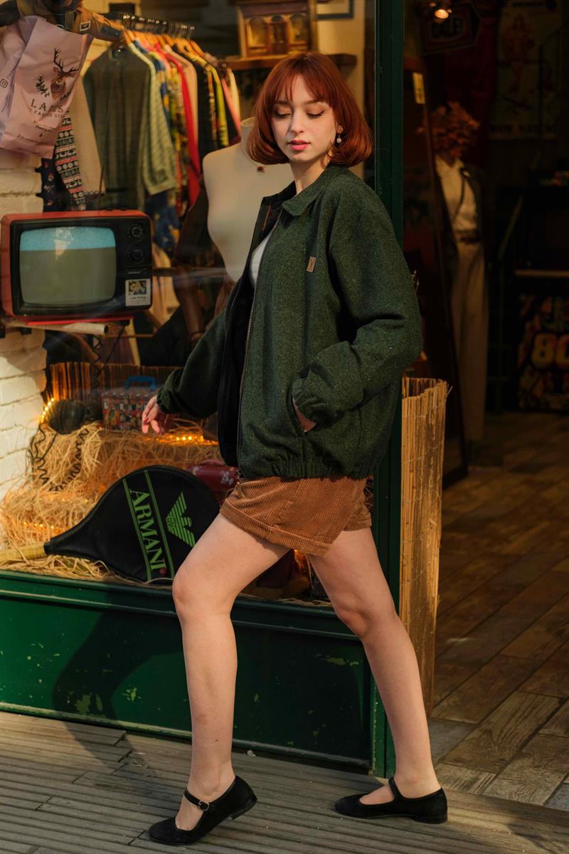 London Retro Bomber Koleksiyon Ceket