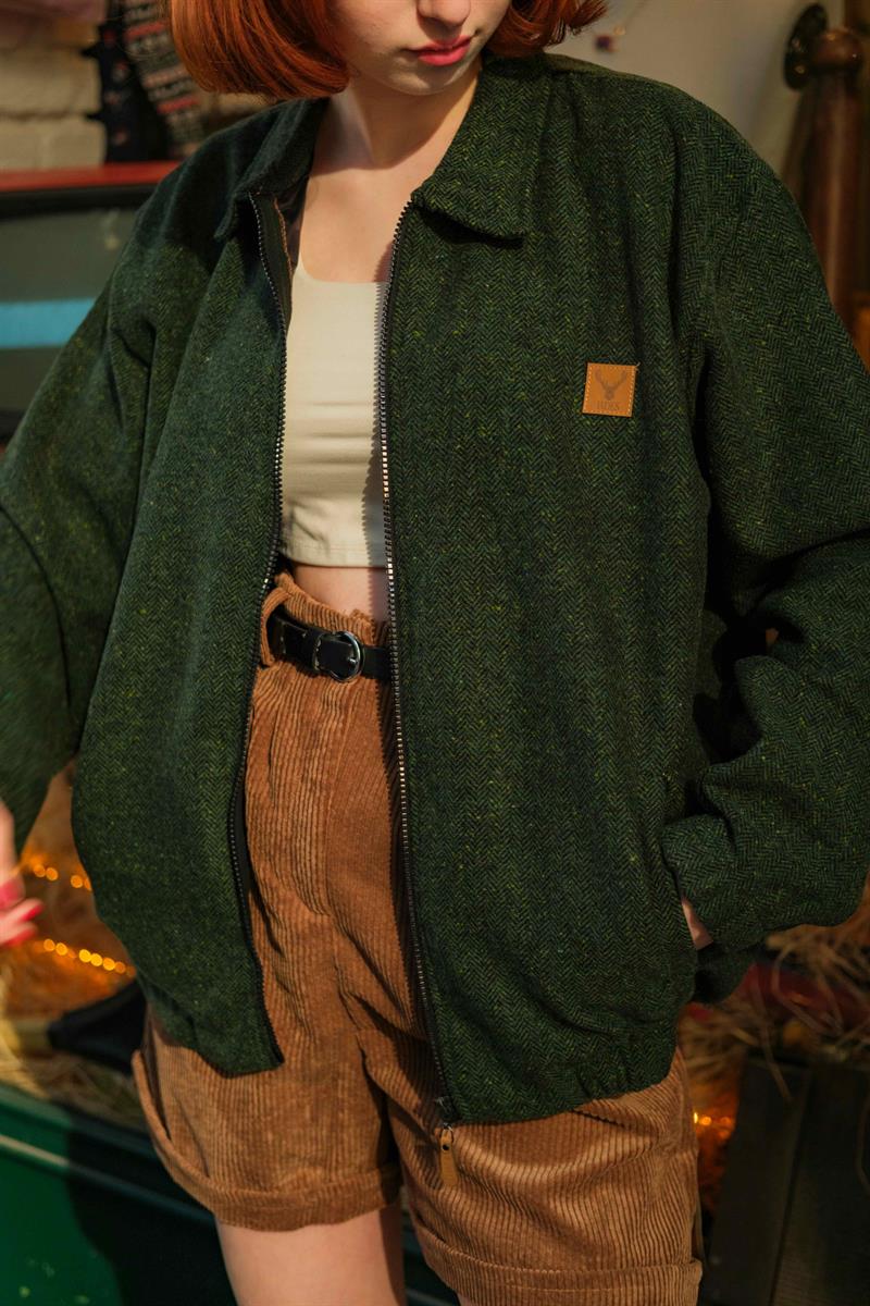 London Retro Bomber Koleksiyon Ceket