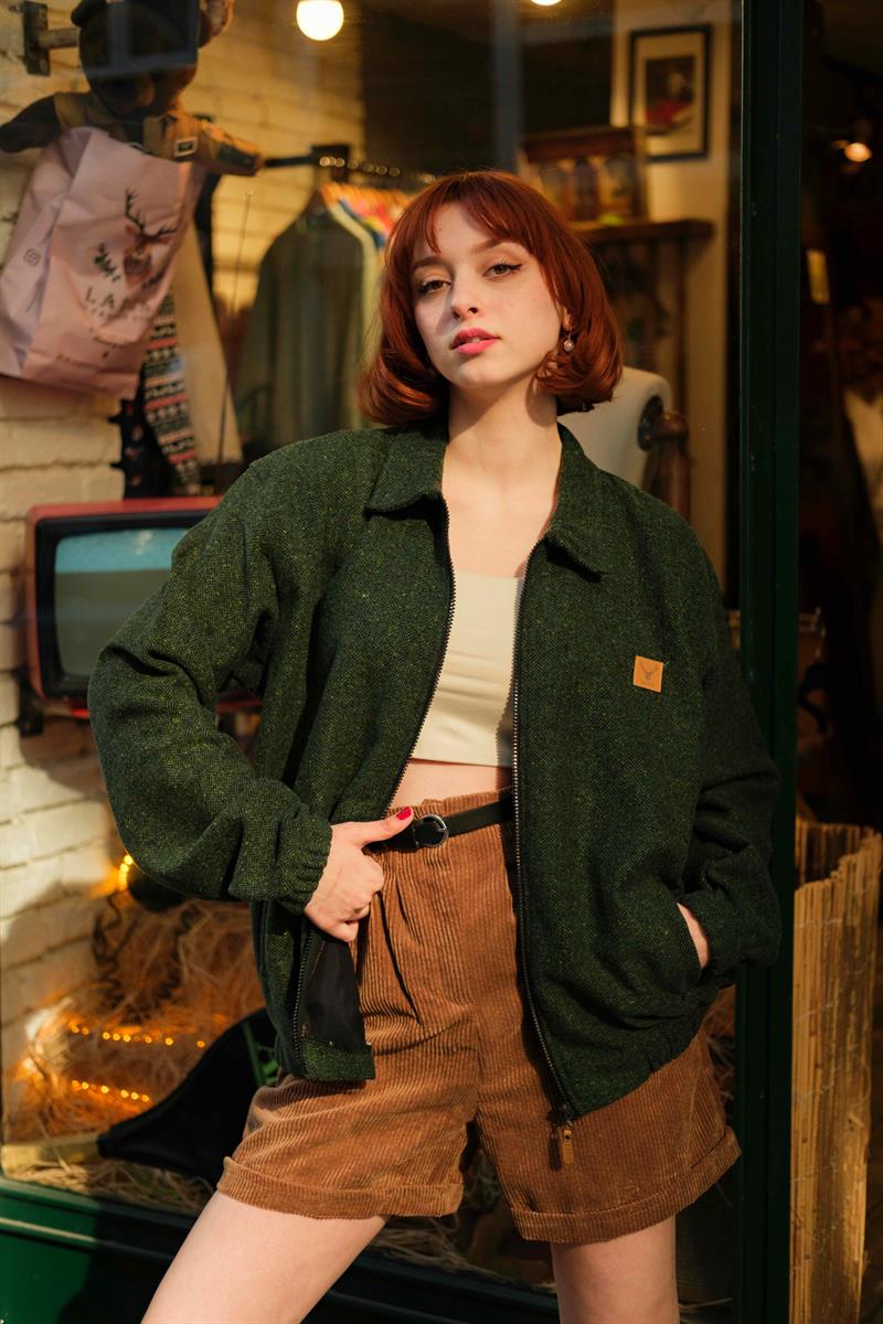 London Retro Bomber Koleksiyon Ceket