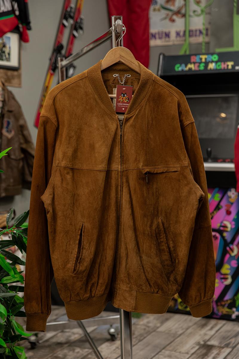 MACHIAVELLI Kahve Renk Bomber Model Unisex Ceket