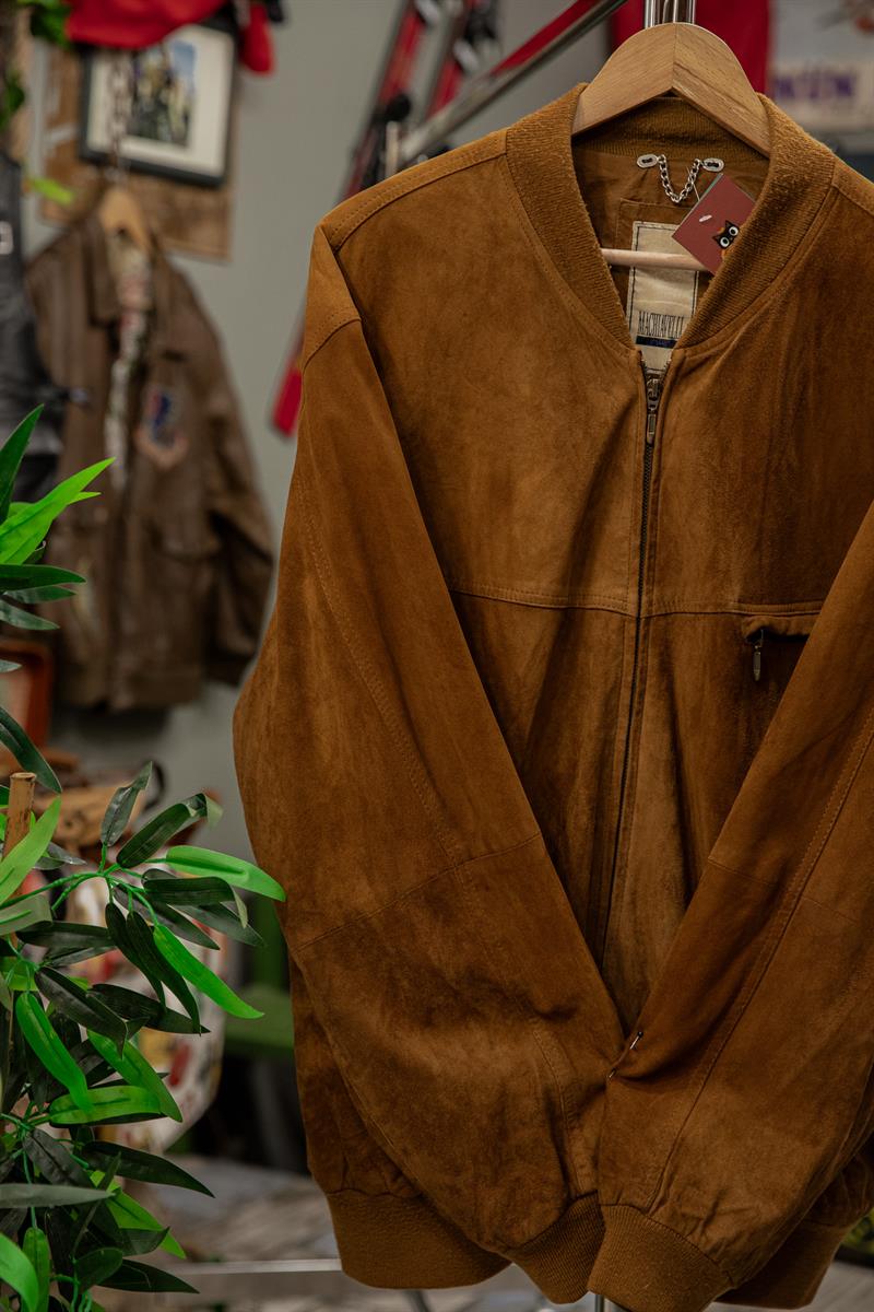 MACHIAVELLI Kahve Renk Bomber Model Unisex Ceket