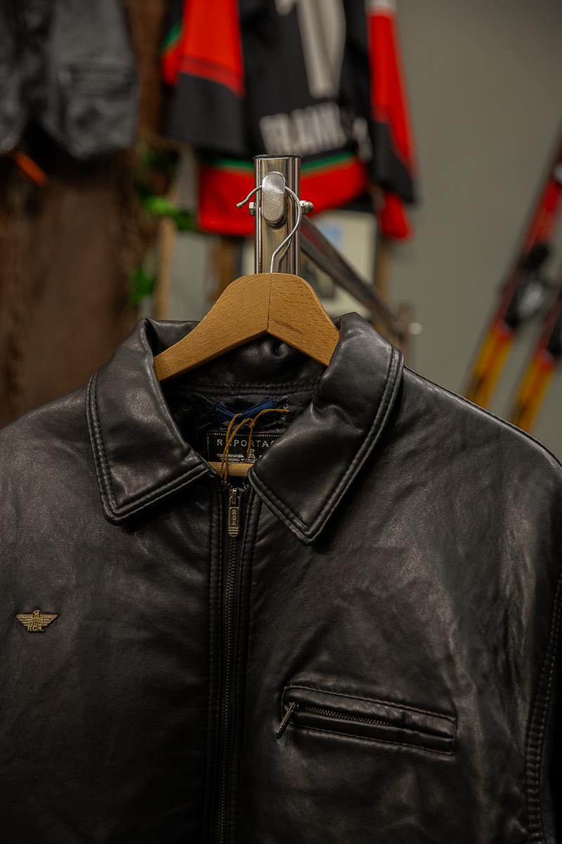 Made In Italy R.G.A Bomber Deri Ceket