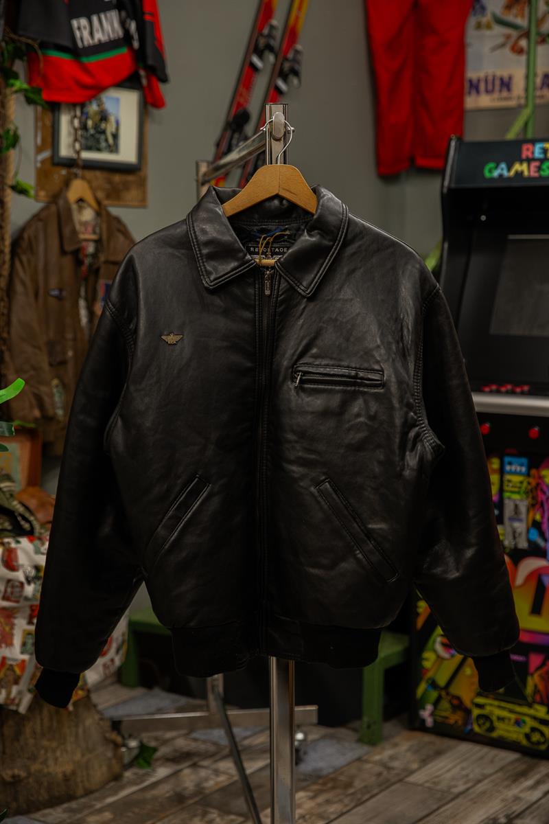 Made In Italy R.G.A Bomber Deri Ceket