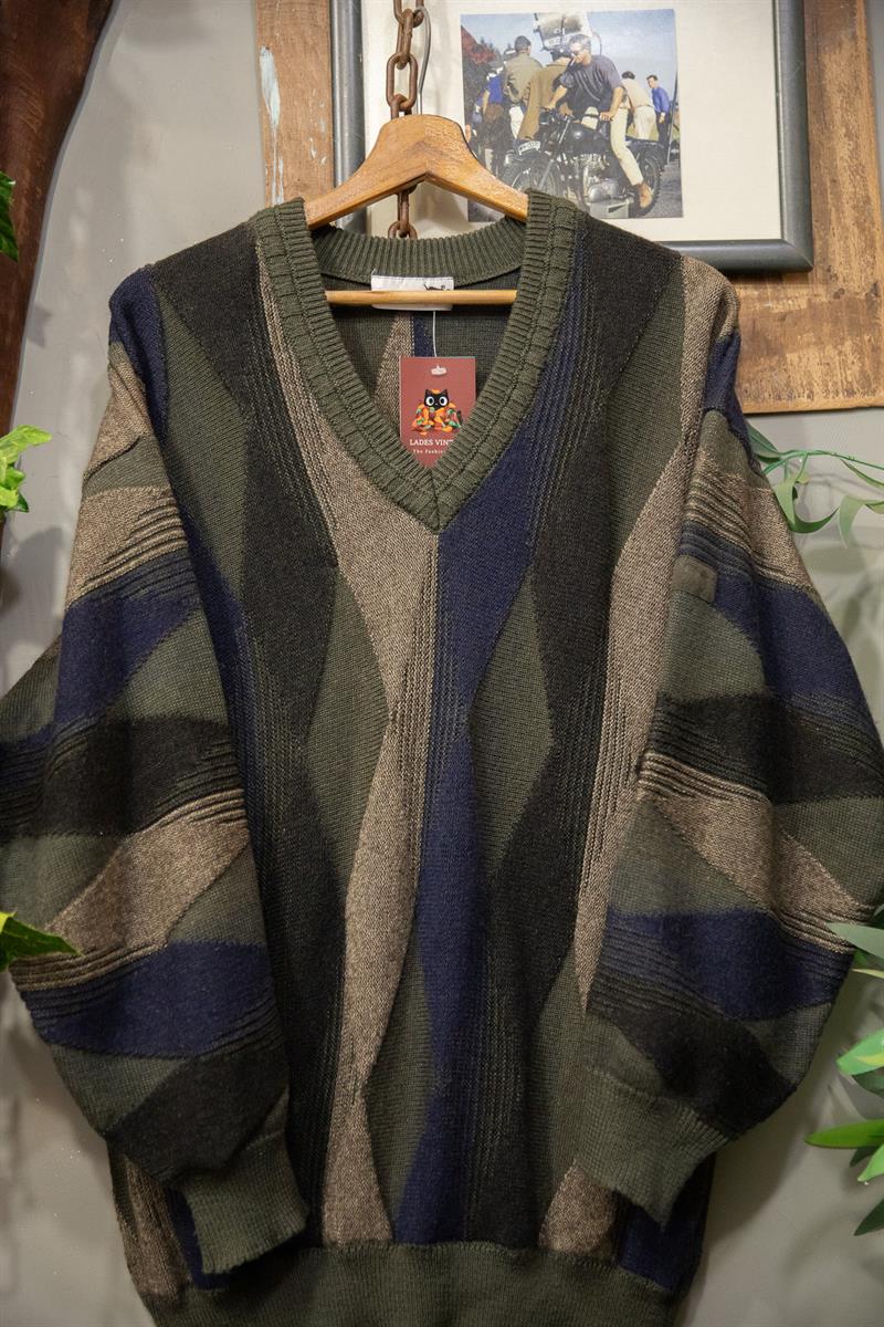 Maremma Casual Wool V Yaka Kazak