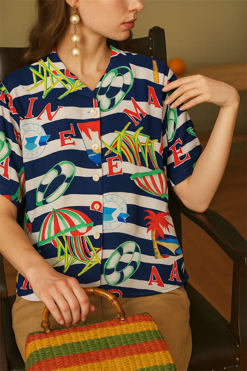 MARINE 1956 Kadın Gömlek