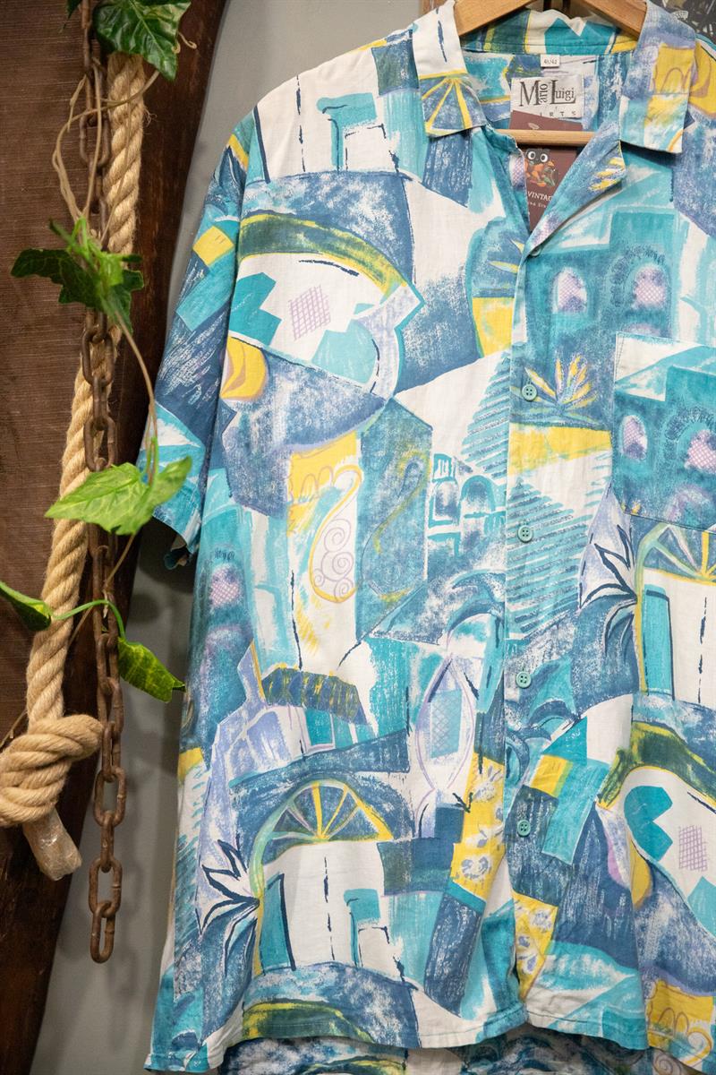 Mario Luigi 90s Gömlek