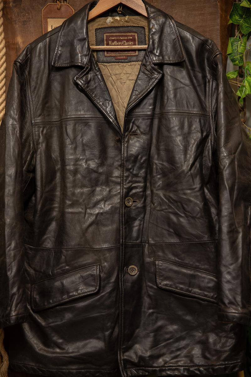 Marlboro Classic Long Type Deri Ceket