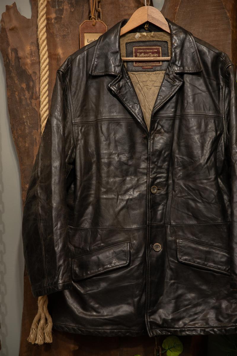 Marlboro Classic Long Type Deri Ceket