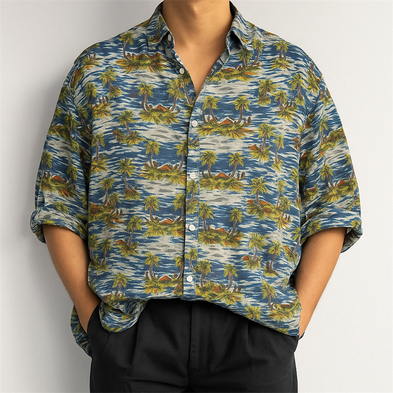 Mauro Ferrini Hawaii Gömlek