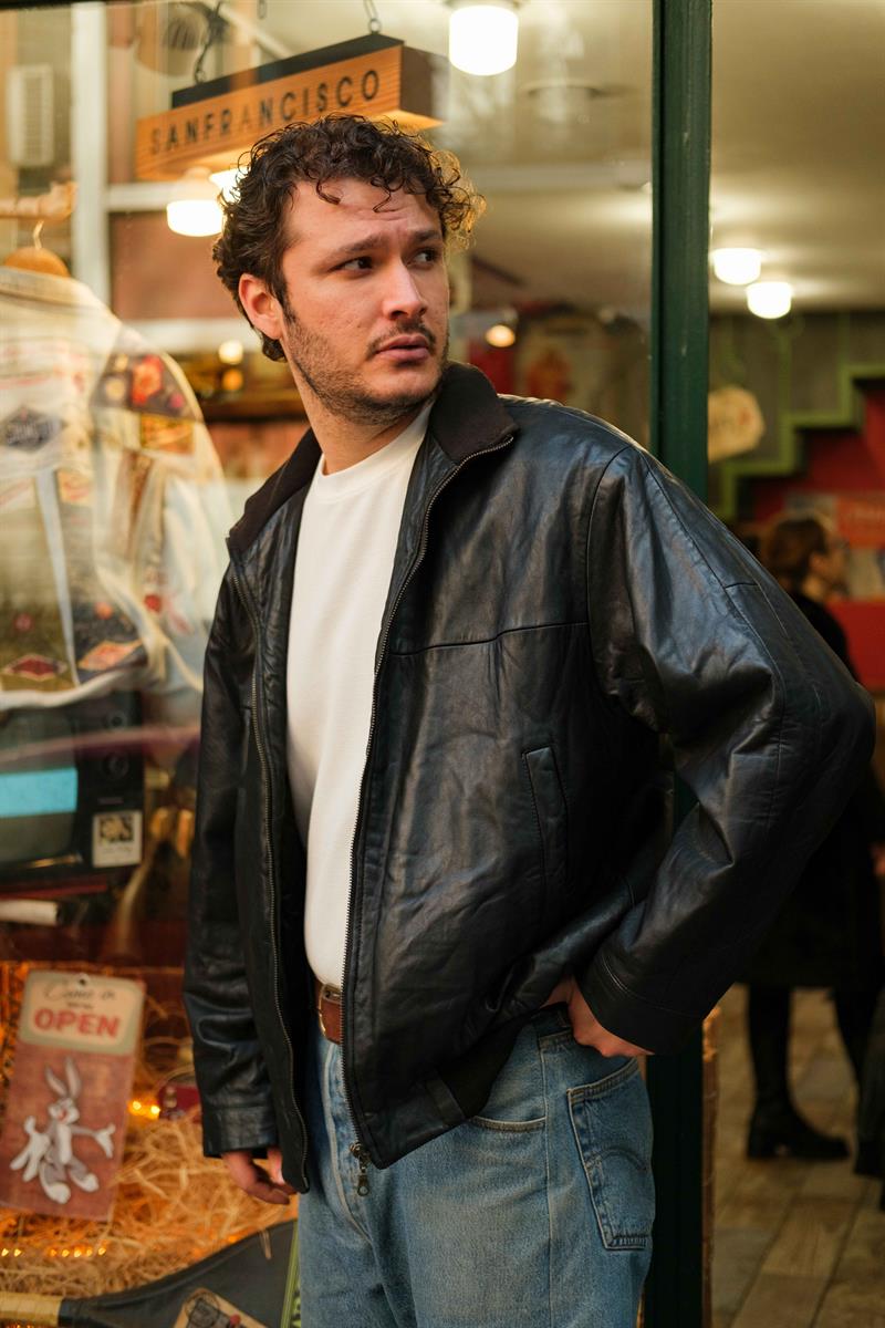 MILESTONE İtalian Bomber Model Unisex Deri Ceket