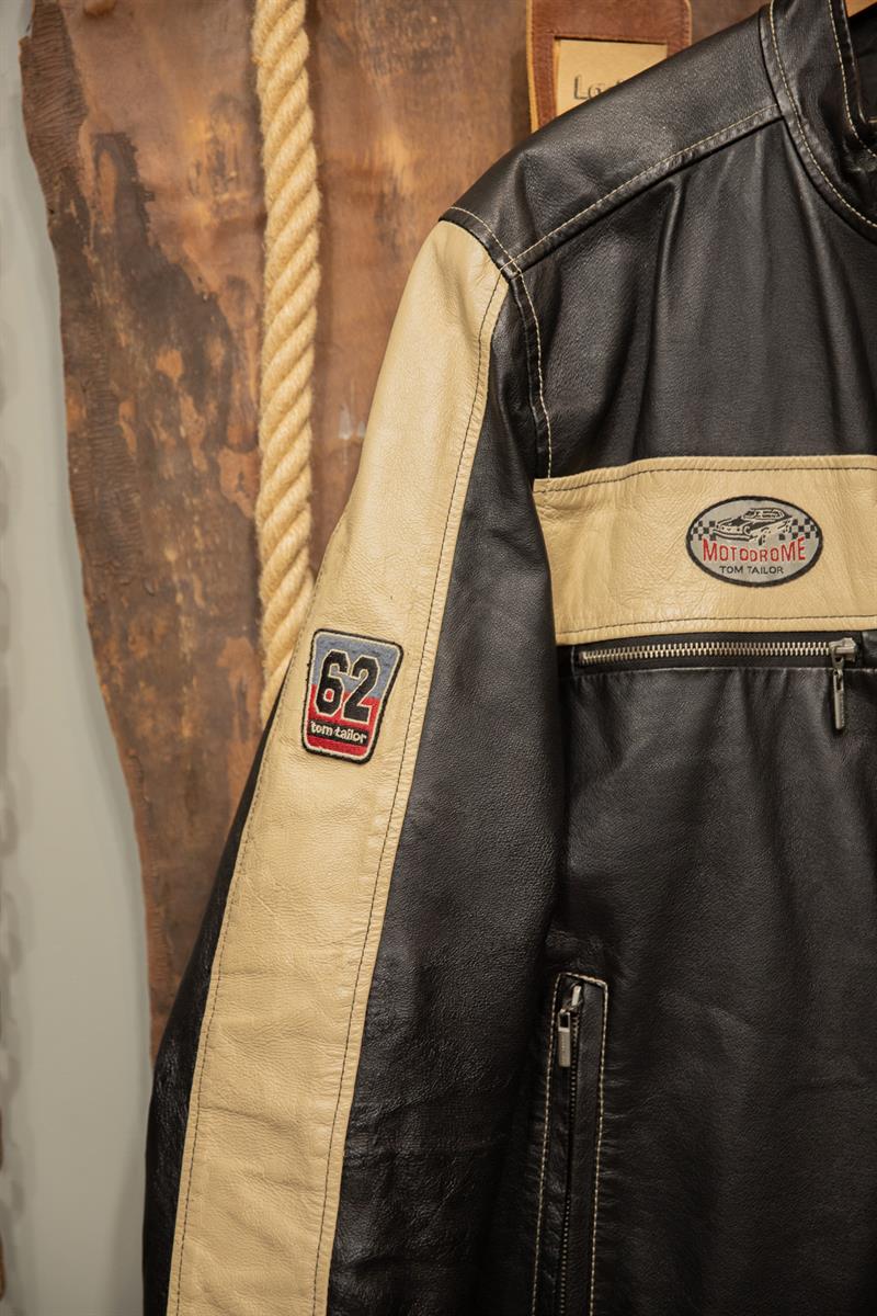 Moto Biker Tom Tailor Deri Ceket