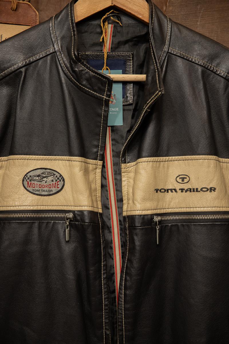 Moto Biker Tom Tailor Deri Ceket