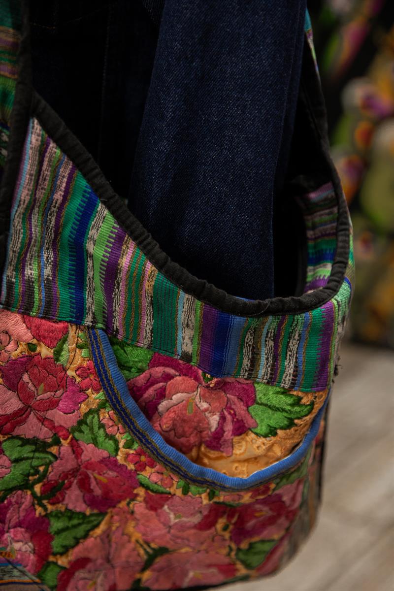 nakış modelli etnik çanta