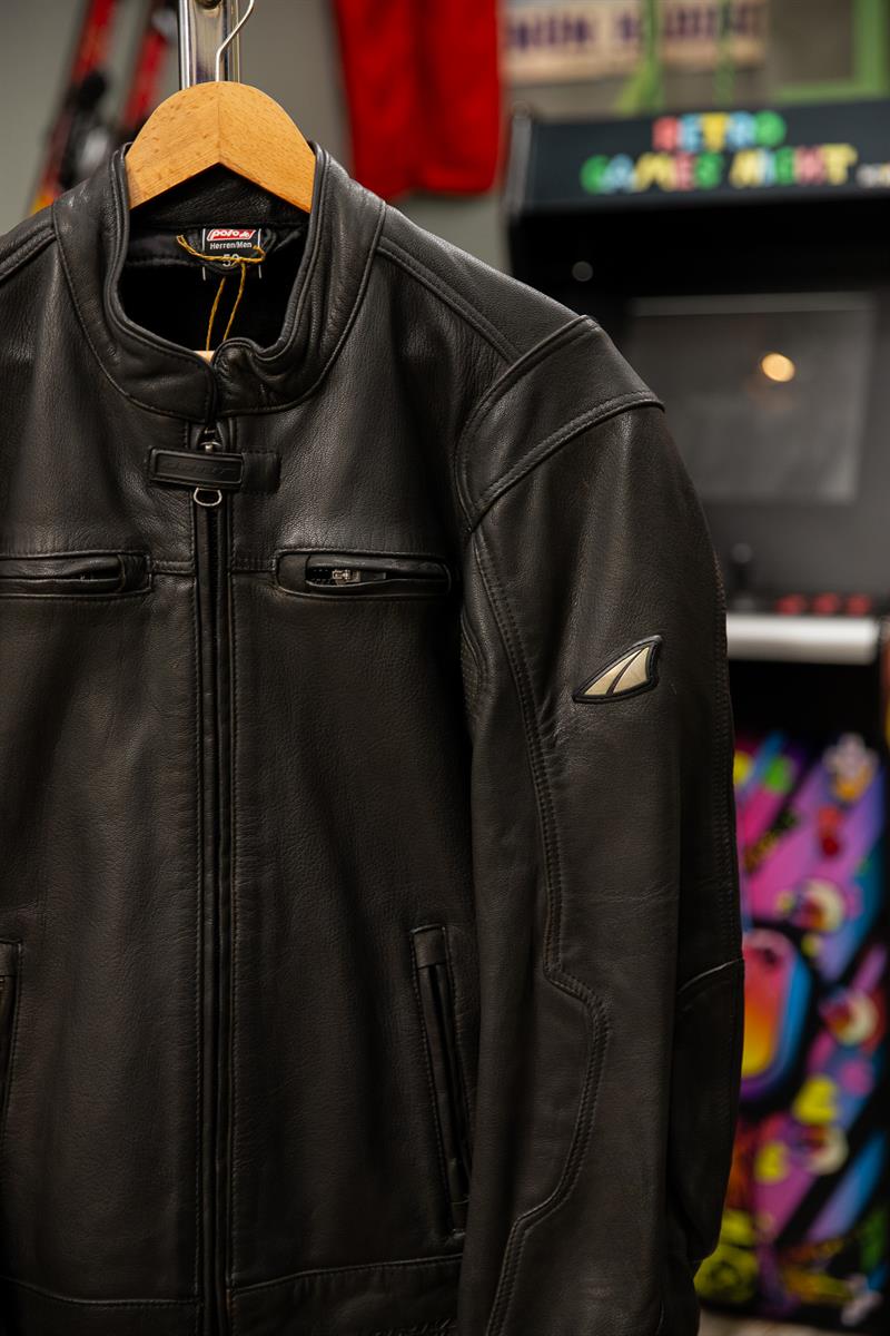 NEW DIMENSON VELDEN POLO Biker Motorcu Deri Ceket