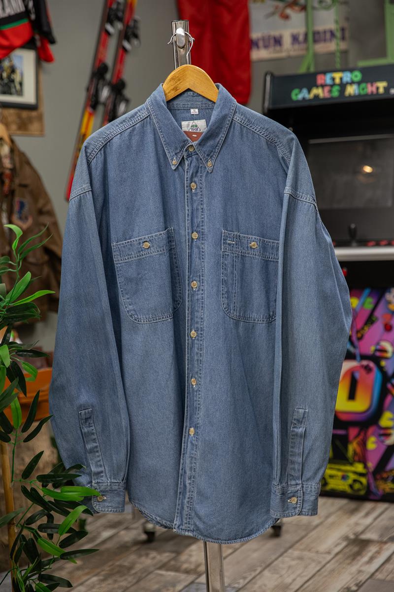 NEW FAST UNİSEX KOT GÖMLEK