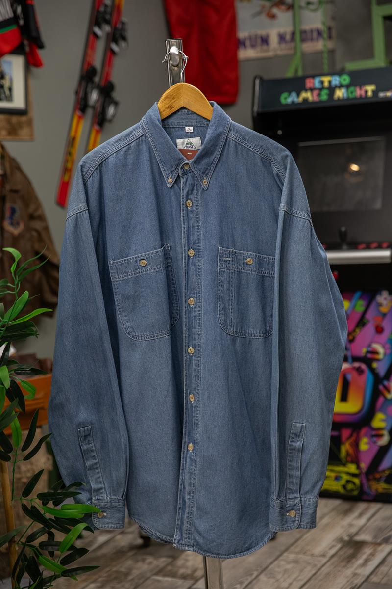 NEW FAST UNİSEX KOT GÖMLEK