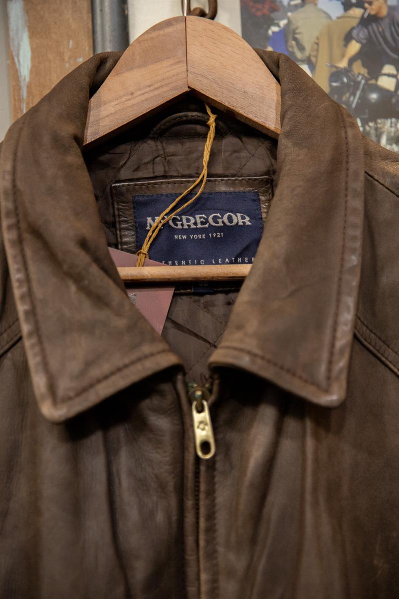 NewYork Bomber Model Deri Ceket