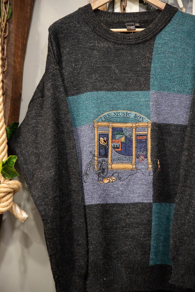 Noltalgic Wool 90s Kazak