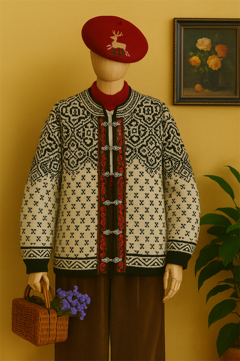 Norway 90s Wool Ceket-Hırka