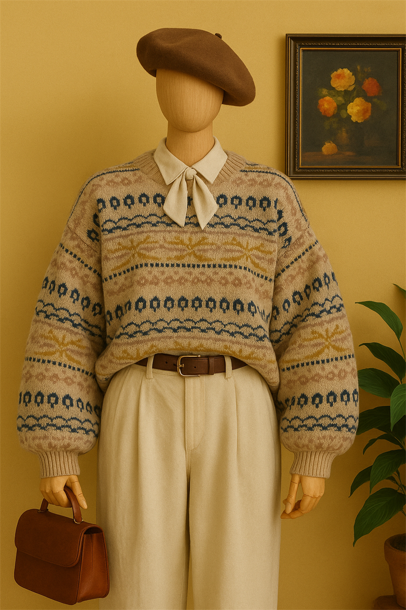 Old School Knit Kazak