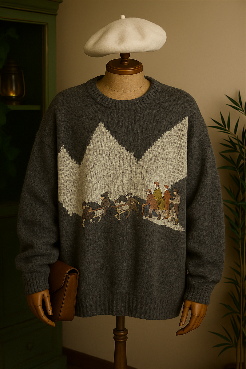 Old-School Wool Kazak