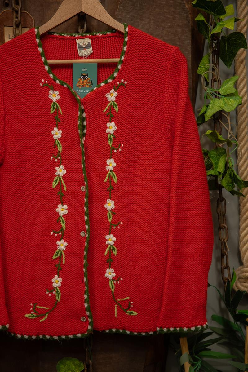 Örgü/Nakışlı Wool Hırka/Ceket