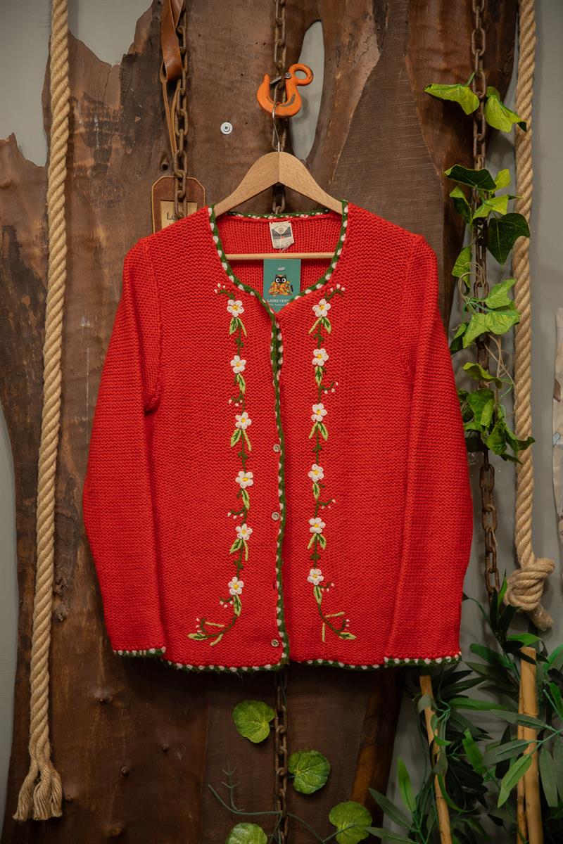 Örgü/Nakışlı Wool Hırka/Ceket