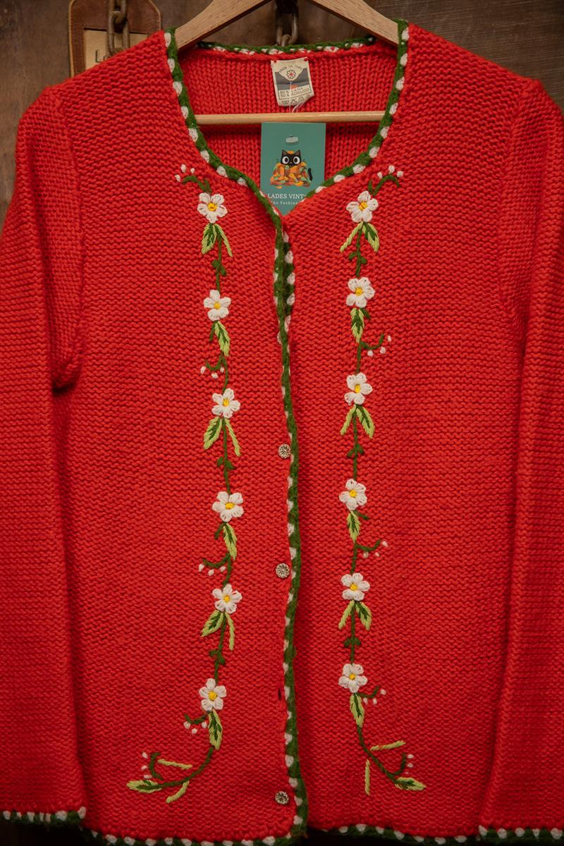 Örgü/Nakışlı Wool Hırka/Ceket