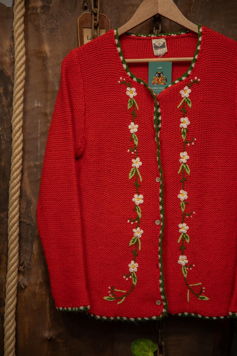 Örgü/Nakışlı Wool Hırka/Ceket